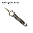 thumbnail image 1 of Air Compressor Connecting Rod Silver Tone Aluminum Alloy Air Pump Accessories C, 1 of 7