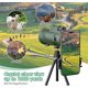 thumbnail image 3 of Monocular Telescope 80 × 100 for Adults & , High Powerful, Smartphone Adapter & Tripod, 3 of 5