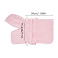 thumbnail image 3 of Pet Bath Towel Drying Robe for Cats and Dogs, Hooded Absorbent Microfiber Bathrobe, Adjustable Neck and Belly, Washable, 53 x 30 cm, 3 of 6