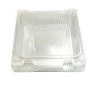 Way to Celebrate Clear Disposable Treat Box Clamshells, 4 Count