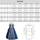thumbnail image 3 of WILLBEST Vestidos de Algodon Vestidos para Mujer Tallas Grandes Moda Estilo Gótico Vintage Vestido Midi Croset Manga Larga Acampanada Vestido de Fiesta Línea A Mediana, 3 of 3