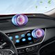 thumbnail image 5 of Ventilador de coche multifunción con ajuste de dirección de 360°, motor silencioso de 5 aspas, 3 velocidades y luz ambiental de color., 5 of 6