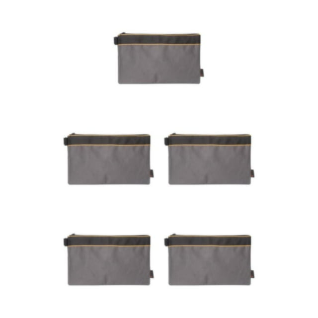Dalazy Pochette à Outils Organisée Dire Adieu aux Espaces de Travail Encombrés Résistant aux Déchirures Gris 325 * 190mm 5Set