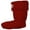 Military Red, variant on Hunter Girls Fleece Winter Boot Liners