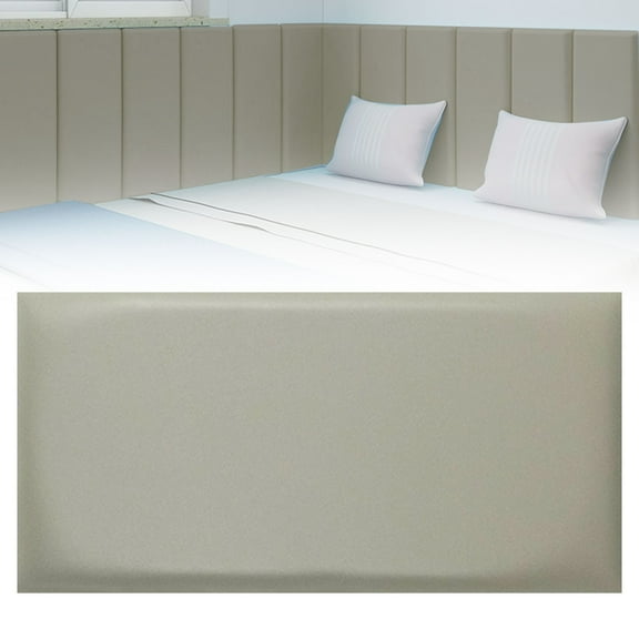 ZMKIAG Soft Adhesive Wall Protector Panels - Anti-Scratch and Anti-Collision Soft Wall Proofing Cushion for Kindergarten and Bedside Use, Easy Install Cloth Surface for Child Safety