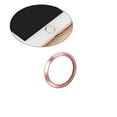 thumbnail image 2 of KAKOWELY home button sticker Home Button Sticker Universal Series Metal Home Key Fingerprint Recognition for iPhone - With Packaging (White Color with Rose Gold Edge), 2 of 5