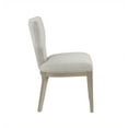 thumbnail image 6 of Newboti Furniture Kasa Linen & Champagne Finish Side Chair (Set of 2) 27911, 6 of 8