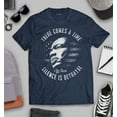 thumbnail image 3 of S4E Men's Martin Luther King Jr. Silence is Betrayal T-Shirt Small Navy, 3 of 4