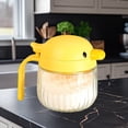 thumbnail image 1 of Kitchen Transparent Seasoning Jar, Sealed Proof Quantitative Glass Jar, Glass Material, Large Opening, Leak-Proof, Anti-Slip Design, Easy to Clean, Versatile, Home Kitchen Use, 1 of 6