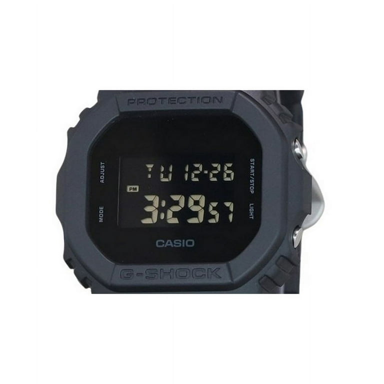 Casio G-Shock Digital Resin Strap Quartz DW-5600UBB-1 200M Men's