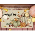 thumbnail image 4 of Fall Door Mat 17x30Inch, Fall Pumpkin Maple Leaf Doormat, Indoor Outdoor Entry Floor Mat Non-Slip Welcome Party Thanksgiving Decor Mat, 4 of 6