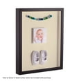 thumbnail image 2 of ArtToFrames 10x13 Inch Shadow Box Picture Frame, with a Satin Black Tall 1 Wide Shadowbox frame and Oyster Mat Backing (4654), 2 of 7