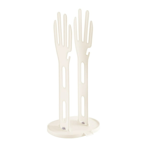 Soporte para guantes de cocina, 1 unidad. Estante para secar guantes de cocina. Soporte para guantes de cocina con bandeja. Guantes de plástico.