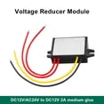 thumbnail image 3 of Methold Módulo descendente Adaptador de CA Práctico convertidor de CC Accesorios para el hogar Suministros industriales Inversor de energía Electrónica miscelánea AC24V-DC12V 2A, 3 of 6