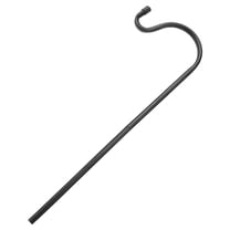 Hooks Rust Garden Stake Outdoor Metal Plant Stand Hanger Bird Pole 80.5X10X1cm