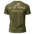 thumbnail image 4 of WAYUTE Mens 250th Anniversary USA Shirt National Flag Letter Graphic Tee Crewneck Top Daily Wear Independence Day T Shirt, 4 of 5