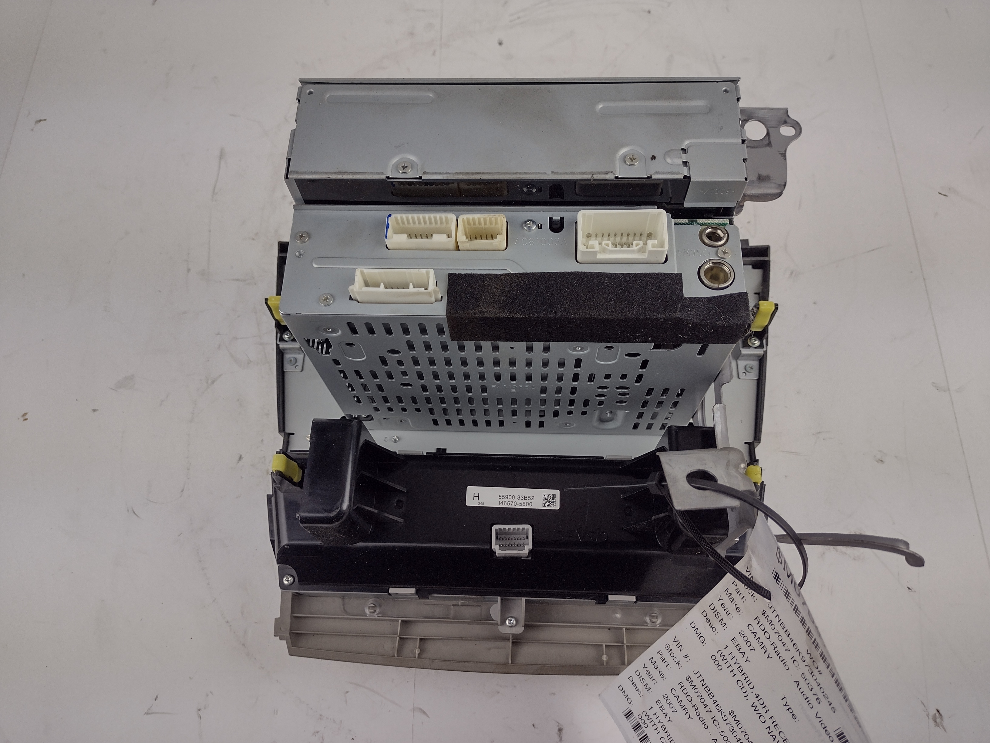 Pre-Owned 07 08 09 Toyota Camry AM FM CD Radio Receiver OEM - Verify Specific Vehicle Fitment In Description - (Good)