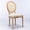 Beige, variant on AOOWOW French Country Velvet Dining Chairs Set of 2 Upholstered Dining Room Chairs with Round Back and Wood Legs