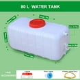 thumbnail image 2 of Water Storage Tank for Camping, Plastic Water Containers with Spigot for Emergency Water Storage Household Outdoor Camping Hiking Self-Driving Tour(Size:80L/21gallon), 2 of 6
