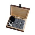 thumbnail image 1 of Paquete de 9 piedras para whisky y cubitos de hielo - Whisky - Gris whisky, 1 of 5