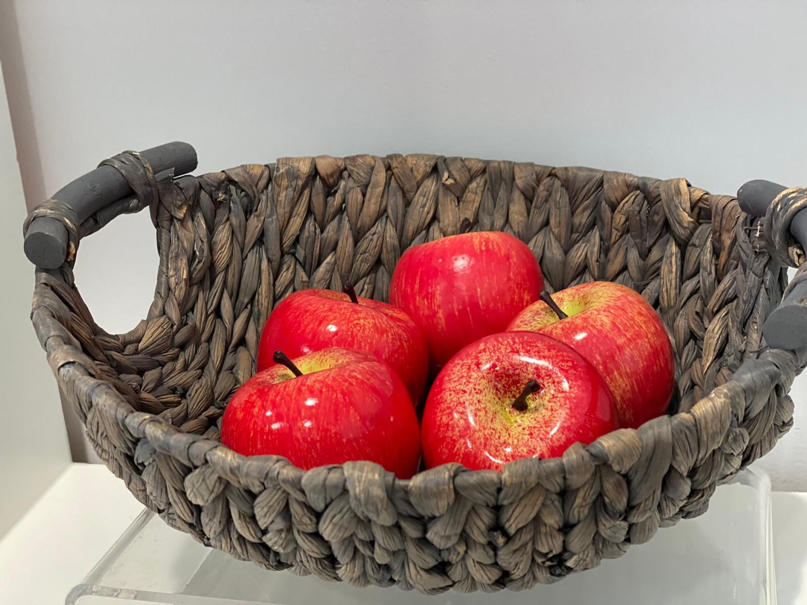 Faux Ruby Red Apples