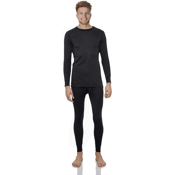 Rocky Thermal Underwear for Men Fleece Lined Thermals Men's Base Layer