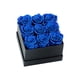 thumbnail image 5 of Toystoory Caja de rosas preservadas Flor eterna Material inmortal Ramo de larga duración para adornos de aniversario Cabezas negras y azules Azul negro 9 cabezas 2Conjunto, 5 of 6