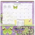 thumbnail image 2 of Butterflies 2026 Note Nook Wall Calendar – 12-Month Organizer Calendar with Dual Storage Pockets, Gorgeous Artwork by Jane Shasky, 12″ × 12.125″, 2 of 4