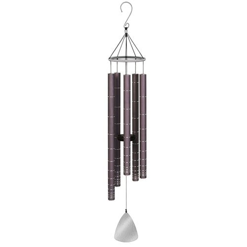 Carson Home Accents Shimmer Etched Wind Chime