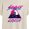 thumbnail image 3 of Disney Villains - Cruella Savage - Women's Oversized T-Shirt, 3 of 5