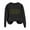 Black [Halloween Shirts for Women Clearance], variant on Halloween Sweatshirts for Women Loose Fit Boo Ghost Graphic Pullover Family Thanksgiving Tops Spooky Season Long Sleeve Shirts Women's Clothing Grey, S