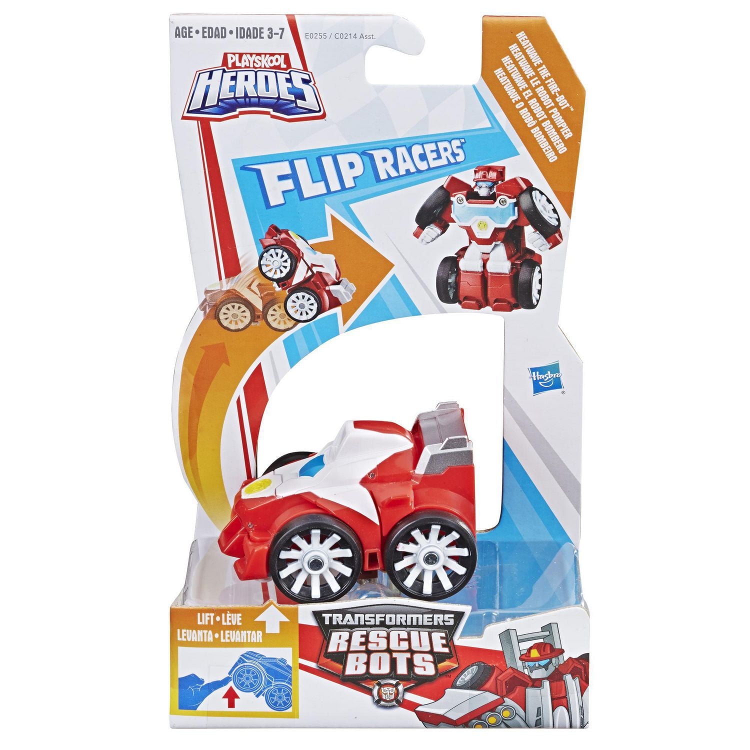 Playskool Heroes Transformers Rescue Bots Flip Racers Heatwave the Fire-Bot