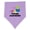 Lavender and Pink, variant on Inktastic Future Bookworm Baby Bandana Bib