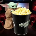 thumbnail image 6 of Popcorn Bucket with Cute Green Alien Figure Collectible Movie Snack Holder Plastic Theater Style Snack Tub for Kids and Adults Home Theater Party Decor, 6 of 7