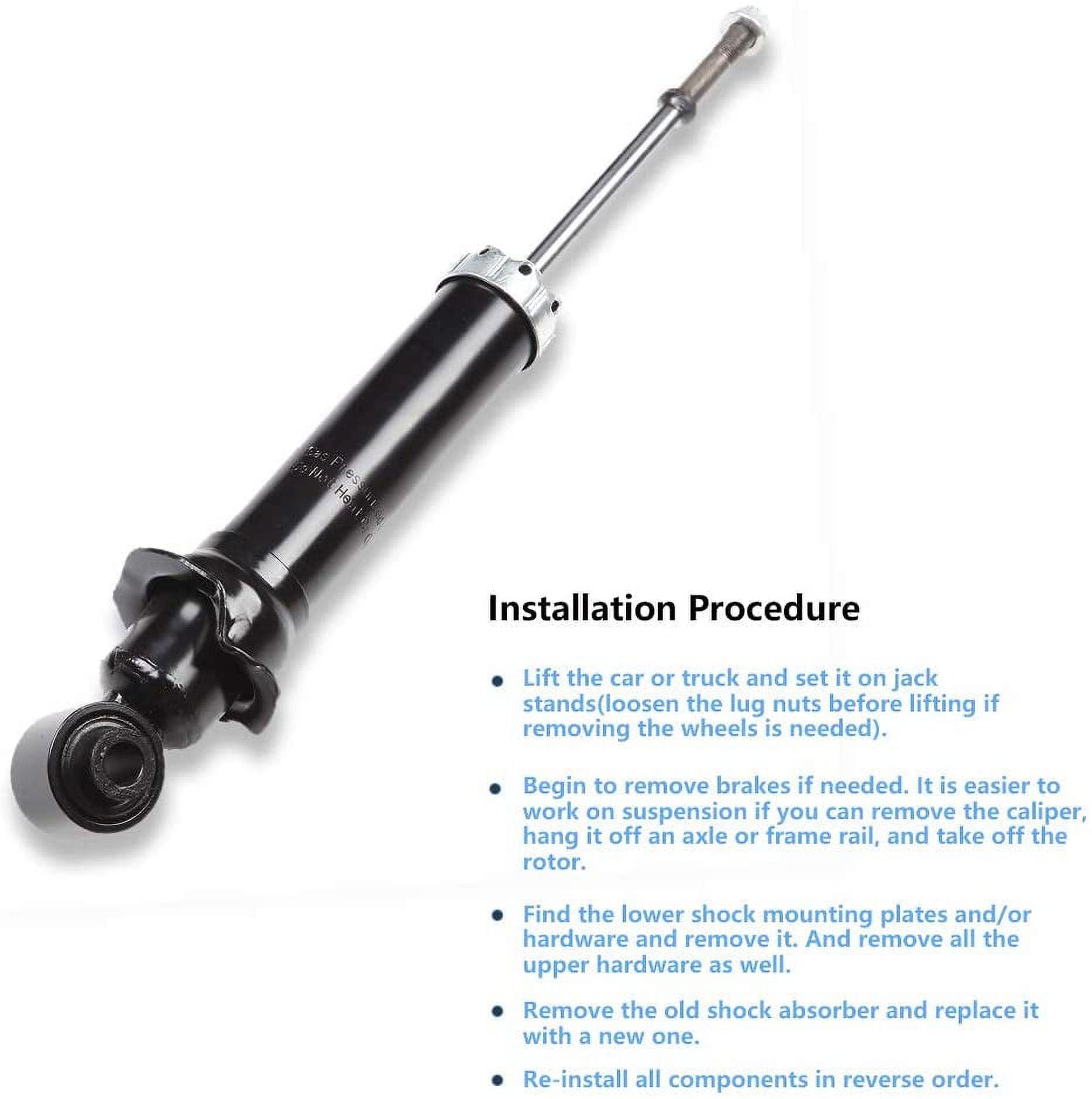 Shocks Struts,ECCPP Rear Shock Strut Absorbers Kits fit for 2003 2004 2005 2006 2007 2008 for Toyota Matrix for Pontiac Vibe Compatible with 344613 71375