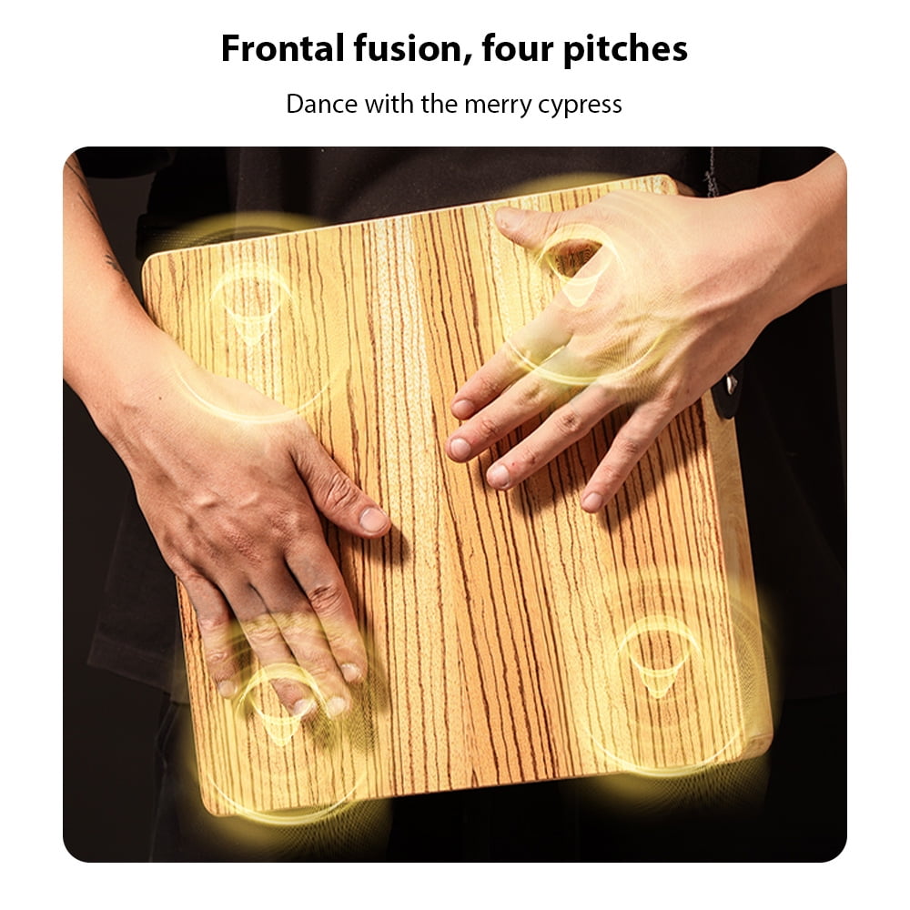 Percussion Instrument,Adjustable Portable Box Percussion With Adjustable Box Drum Party With Adjustable Portable Drum Party Hand Portable Box Drum 3-in-1 Flat Hand Wooden Drum 3-in-1 Buzhi
