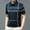 A0460-Navy, variant on QUINDOS Collared Shirts for Men Big and Tall Polo Short Sleeve Casual Shirts Loose Summer Striped Golf T-shirts