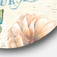 thumbnail image 2 of Designart 'citation Papillon en Fleurs' Art Mural en Métal de Ferme, 2 of 3