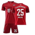 thumbnail image 1 of Fc Bayern Munich Kits de fútbol para niños Jersey de fútbol Camiseta de entrenamiento Traje 21/22 --Muller Home-S BmatwkZeng Bmatwe Jersey, 1 of 2