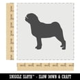 thumbnail image 2 of Pug Dog Solid DIY Cookie Wall Craft Stencil - 7.0 Inch, 2 of 5