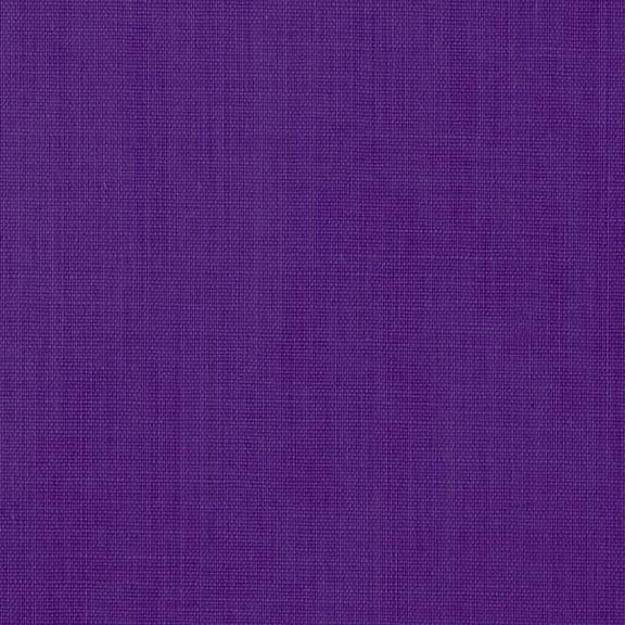 DECORATIVE SILK INC. BROADCLOTH COTTON POLYESTER BLEND FABRIC SOLID 60" WIDE BY THE YARD ( PURPLE )