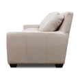 thumbnail image 4 of Bowery Hill Transitional Leather Sofa in Luxurious Off White, 4 of 6