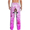 thumbnail image 3 of My Hero Academia Anime Cartoon All-Over Print Men'S Black Pajama Pants, 3 of 8