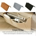thumbnail image 4 of Bolsa de almacenamiento para mesita de noche, bolsas nórdicas con Control remoto, soporte para saco de teléfono móvil, organizador para el Almacenamiento y organización del hogar Gris oscuro Grande Billuyoard HA077506-06, 4 of 6