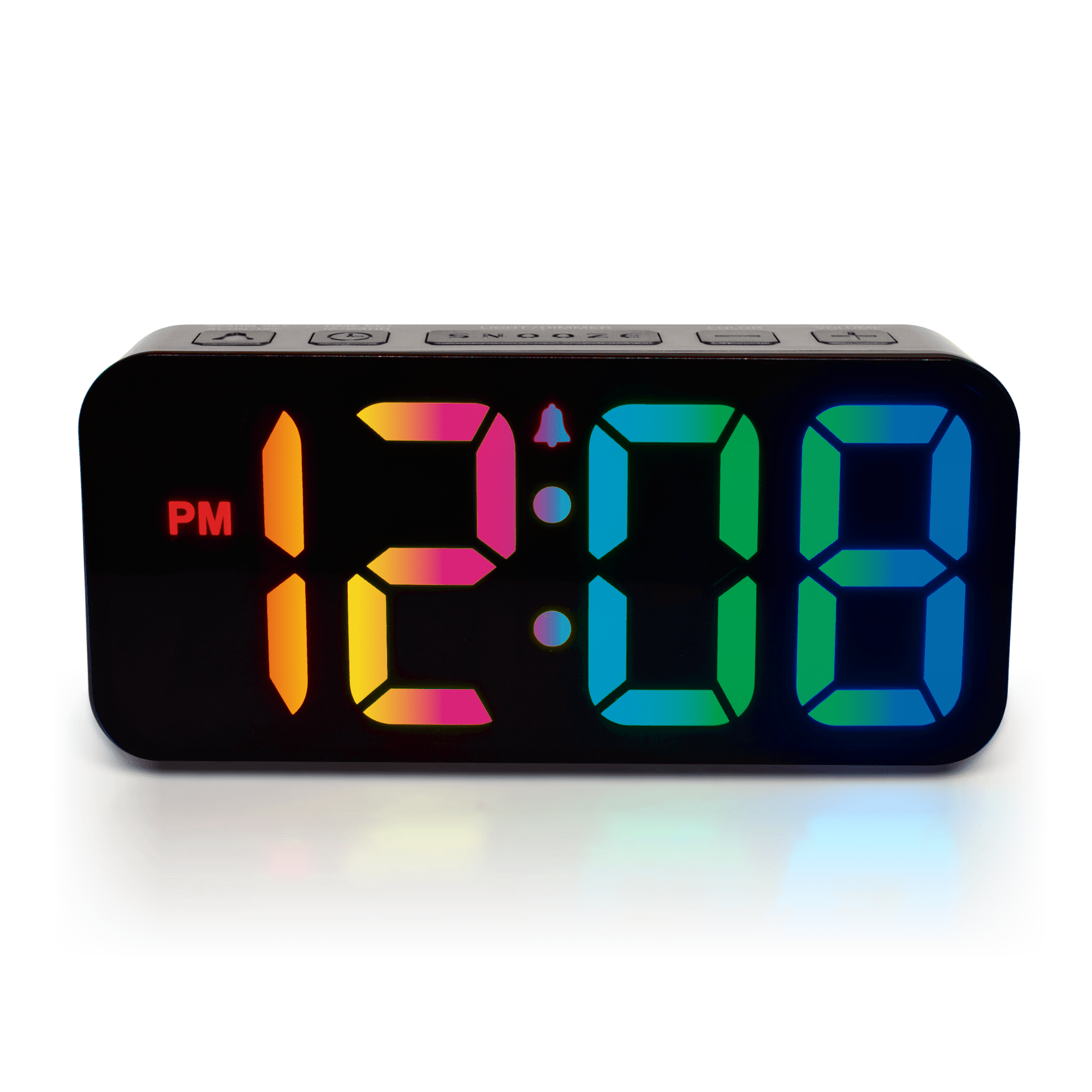 Westclox Red/Green/Blue Display Alarm Clock with USB Type C Charging Port photo Westclox Red/Green/Blue Display Alarm Clock with USB Type C Charging Port featured image