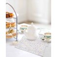 thumbnail image 4 of Colorful Polka Dot Kitchen Dish Towels for Drying Dishes Set of 2, Modern Minimalist Geometric Waffle Weave Microfiber Hand Tea Bathroom Towels Quick Dry & Absorbent Towel 12x12, 4 of 7