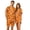 Orange, variant on JULMCOMO Halloween Pajama Sets for Couples Pumpkin Ghost Print Button Down Holiday Comfy Lounge Sets Cute Print Loose Soft Shorts Pajamas Dark Purple-Men XL
