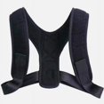 thumbnail image 1 of Corrector de postura para espalda para mujeres y hombres, cinturón de soporte ajustable y transpirable para alisador de hombros, 1 of 5