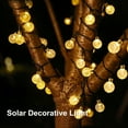 thumbnail image 3 of Amdohai Solar Bubble Ball Light String LED Crystal Ball Lantern Outdoor Garden Wall Tree Light Lawn Lantern, 3 of 8