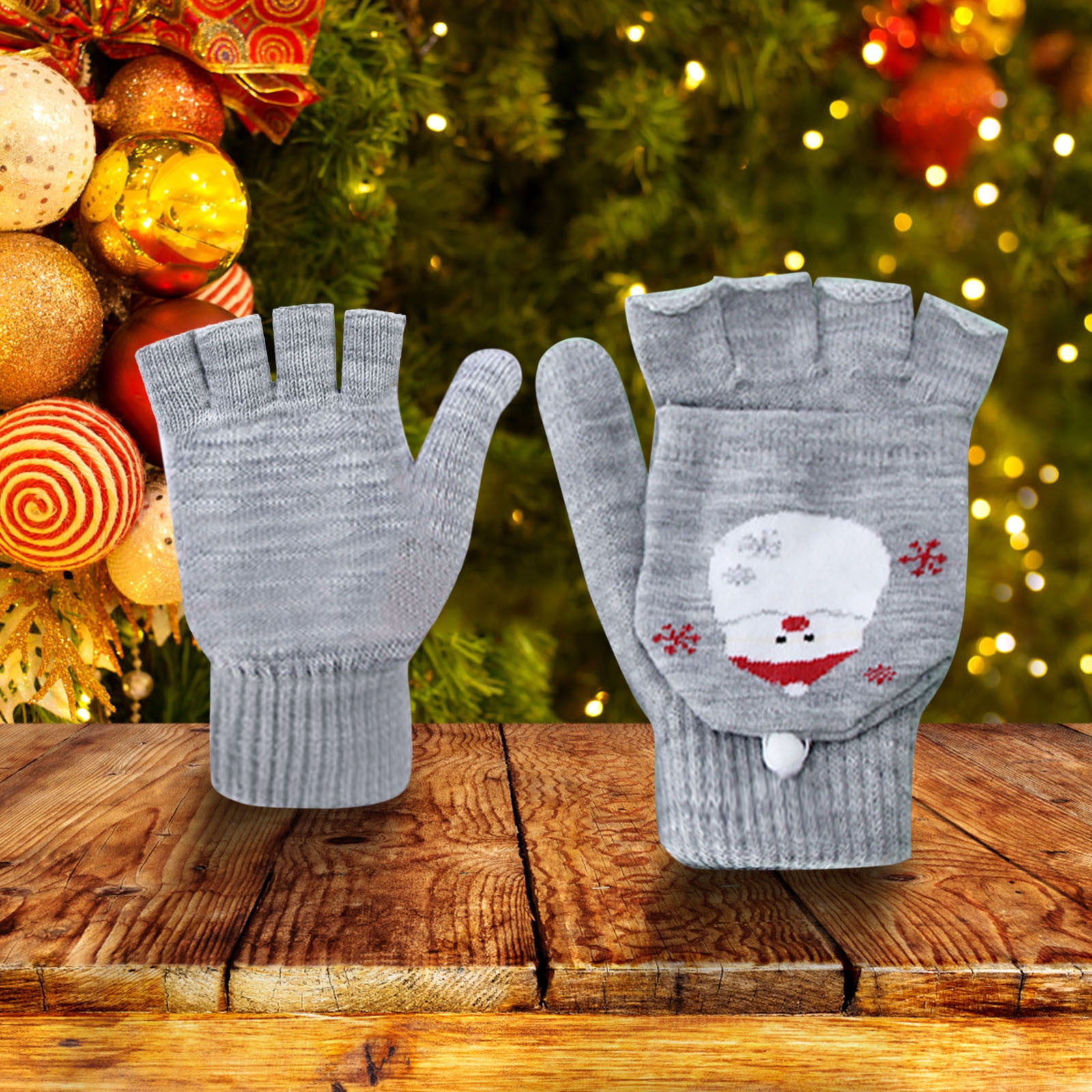 ladies christmas gloves